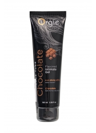 Интимный гель на водной основе Lube Tube Chocolate с шоколадным вкусом - 100 мл. - ORGIE - купить с доставкой в Ногинске
