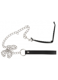 Зажим для половых губ с поводком Pussy Clamp With A Leash - Orion - купить с доставкой в Ногинске