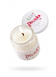 Массажная свеча Сoconut Cream - 35 мл. - Pecado - купить с доставкой в Ногинске