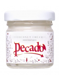 Массажная свеча Сoconut Cream - 35 мл. - Pecado - купить с доставкой в Ногинске