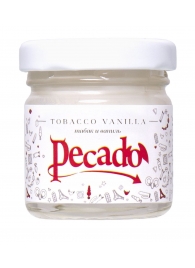 Массажная свеча Tobacco Vanilla - 35 мл. - Pecado - купить с доставкой в Ногинске