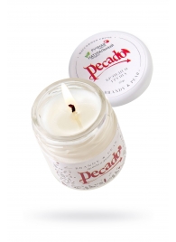 Массажная свеча Brandy   Pear - 35 мл. - Pecado - купить с доставкой в Ногинске