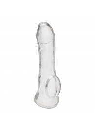 Прозрачная насадка на пенис Transparent Penis Enhancing Sleeve Extension - 15,9 см. - BlueLine - в Ногинске купить с доставкой