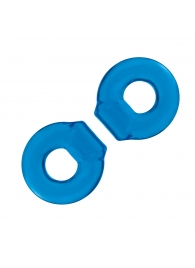 Комплект из двух колец для пениса 2-Pack Ultra-Stretch Stamina Endurance Ring - BlueLine - в Ногинске купить с доставкой