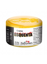 Возбуждающий крем Esquenta с разогревающим эффектом - 3,5 гр. - HotFlowers - купить с доставкой в Ногинске