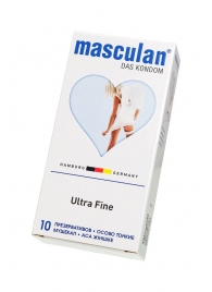 Ультратонкие презервативы Masculan Ultra Fine с обильной смазкой - 10 шт. - Masculan - купить с доставкой в Ногинске