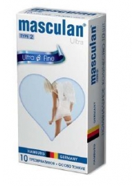 Ультратонкие презервативы Masculan Ultra Fine с обильной смазкой - 10 шт. - Masculan - купить с доставкой в Ногинске