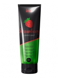 Смазка на водной основе с ароматом клубники Strawberry Lubricant - 100 мл. - INTT - купить с доставкой в Ногинске