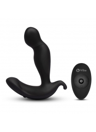 Черный анальный стимулятор с вращением и вибрацией 360 Plug - 13 см. - b-Vibe - в Ногинске купить с доставкой