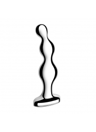 Стальной анальный фаллоимитатор для простаты Stainless Steel Anal Beads - 13 см. - b-Vibe - в Ногинске купить с доставкой
