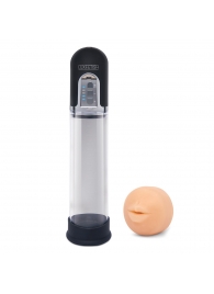 Автоматическая вакуумная помпа-мастурбатор Blowjob Auto Sucker Penis Enlarger Pump - Lux Fetish - в Ногинске купить с доставкой