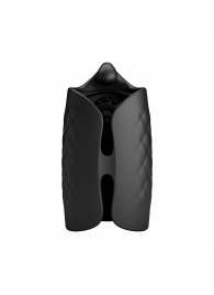 Черный мастурбатор с вибростимуляцией головки Black Glans Trainer - Baile - в Ногинске купить с доставкой