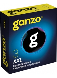 Презервативы увеличенного размера Ganzo XXL - 3 шт. - Ganzo - купить с доставкой в Ногинске