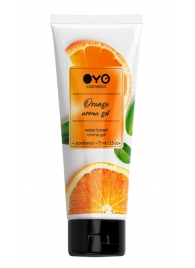 Лубрикант на водной основе OYO Aroma Gel Orange с ароматом апельсина - 75 мл. - OYO - купить с доставкой в Ногинске