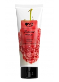 Лубрикант на водной основе OYO Aroma Gel Raspberry с ароматом малины - 75 мл. - OYO - купить с доставкой в Ногинске