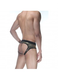 Сексуальные золотистые блестящие трусы-джоки - Don Moris купить с доставкой