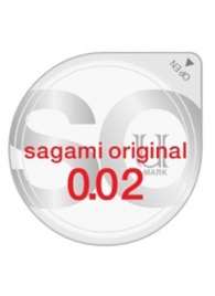 Ультратонкий презерватив Sagami Original - 1 шт. - Sagami - купить с доставкой в Ногинске