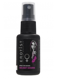 Возбуждающий спрей для женщин Erotist Secret Desire - 30 мл. - Erotist Libido Booster - купить с доставкой в Ногинске