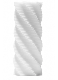 Белый 3D мастурбатор SPIRAL - Tenga - в Ногинске купить с доставкой