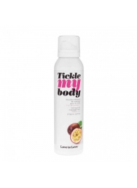 Массажная хрустящая пенка Tickle my body с ароматом маракуйи - 150 мл. - Love to Love - купить с доставкой в Ногинске