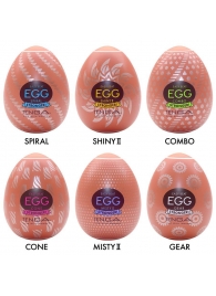 Набор из 6 мастурбаторов-яиц Tenga Egg Variety Pack V - Tenga - в Ногинске купить с доставкой