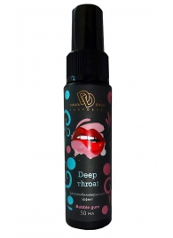 Спрей для горла Deep Throat с десенсибилизирующим эффектом и вкусом бабл-гам - 50 мл. - БиоМед - купить с доставкой в Ногинске