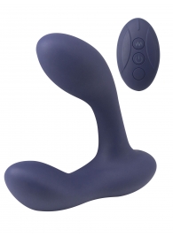 Синий массажер простаты с двумя моторами P-Bliss - Lola Games - в Ногинске купить с доставкой
