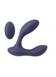 Синий массажер простаты с двумя моторами P-Bliss - Lola Games - в Ногинске купить с доставкой
