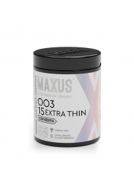 Экстремально тонкие презервативы MAXUS 003 Extra Thin - 15 шт. - Maxus - купить с доставкой в Ногинске
