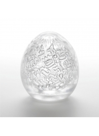 Мастурбатор-яйцо Keith Haring EGG PARTY - Tenga - в Ногинске купить с доставкой