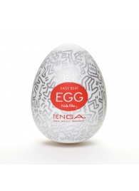 Мастурбатор-яйцо Keith Haring EGG PARTY - Tenga - в Ногинске купить с доставкой