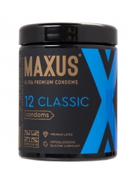 Классические презервативы MAXUS Classic - 12 шт. - Maxus - купить с доставкой в Ногинске