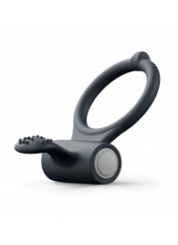 Черное эрекционное кольцо Power Clit - Dorcel - в Ногинске купить с доставкой