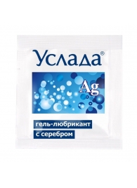 Гель-лубрикант «Услада с серебром» - 3 гр. - Биоритм - купить с доставкой в Ногинске