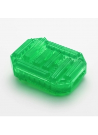Зеленый мастурбатор-стимулятор Tenga Uni Emerald - Tenga - в Ногинске купить с доставкой