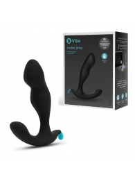 Черный утяжеленный анальный стимулятор Rocker Plug - 12 см. - b-Vibe - в Ногинске купить с доставкой