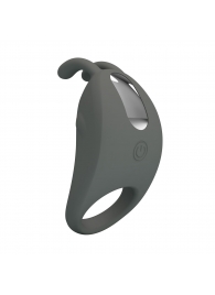 Серое эрекционное кольцо с вибрацией Master Ring - Baile - в Ногинске купить с доставкой