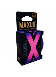 Презервативы Maxus XXL увеличенного размера - 3 шт. - Maxus - купить с доставкой в Ногинске