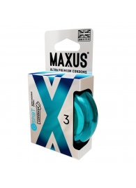 Презервативы Maxus G spot с двойной спиралью - 3 шт. - Maxus - купить с доставкой в Ногинске