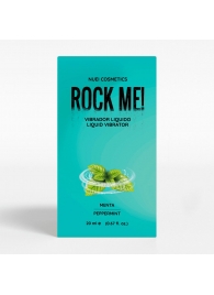 Жидкий вибратор Nuei Rock Me! с ароматом мяты - 20 мл. - Nuei cosmetics - купить с доставкой в Ногинске