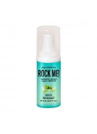 Жидкий вибратор Nuei Rock Me! с ароматом мяты - 20 мл. - Nuei cosmetics - купить с доставкой в Ногинске