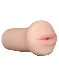 Нежный мастурбатор-ротик REALSTUFF 5INCH MASTURBATOR BJ - Dream Toys - в Ногинске купить с доставкой