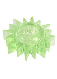 Зеленое эрекционное кольцо-солнце - Toyfa Basic - в Ногинске купить с доставкой