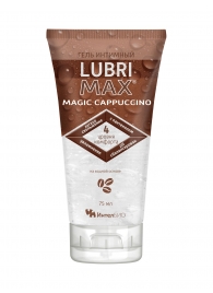 Интимный гель-смазка на водной основе Lubrimax Magic Cappuccino - 75 мл. - ИнтелБИО - купить с доставкой в Ногинске