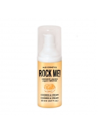 Жидкий вибратор Nuei Rock Me! с ароматом печенья и сливок - 20 мл. - Nuei cosmetics - купить с доставкой в Ногинске