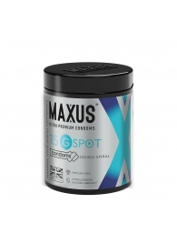 Гладкие презервативы Maxus G spot с двойной спиралью - 15 шт. - Maxus - купить с доставкой в Ногинске