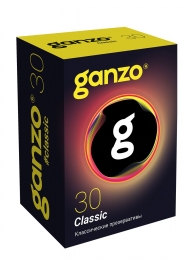 Классические презервативы с обильной смазкой Ganzo Classic - 30 шт. - Ganzo - купить с доставкой в Ногинске