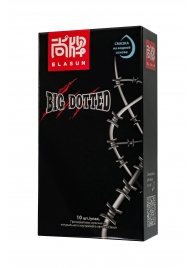 Презервативы с точками Elasun Big Dotted - 10 шт. - Elasun - купить с доставкой в Ногинске