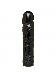 Насадка-фаллоимитатор Vac-U-Lock CodeBlack 8 Inch Classic Dong - 19,3 см. - Doc Johnson - купить с доставкой в Ногинске