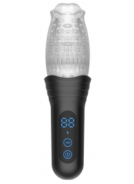 Автоматический мастурбатор Oral Sex Masturbator с функциями ротации, вибрации и фрикций - Secwell - в Ногинске купить с доставкой
